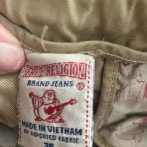 Mens true religion cargo short